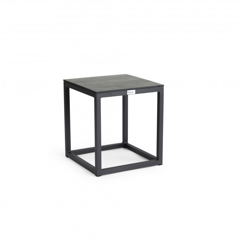 Tierra Outdoor Rio koffietafel S Trespa Forest Grey Charcoal