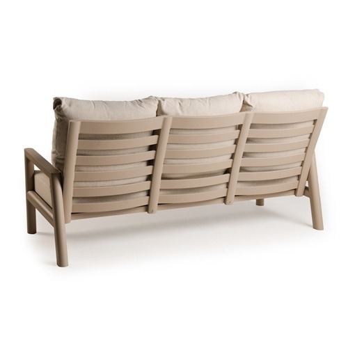 Tierra Outdoor Sevilla lounge bank 3 zits Champagne - Afbeelding 2