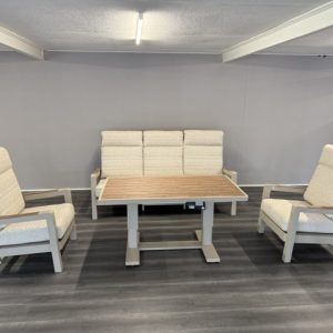 Sens Line Valencia sofa set Sand 4 delig
