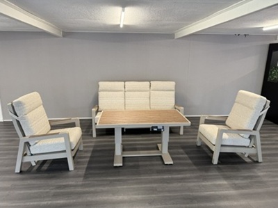Sens Line Valencia sofa set Sand 4 delig