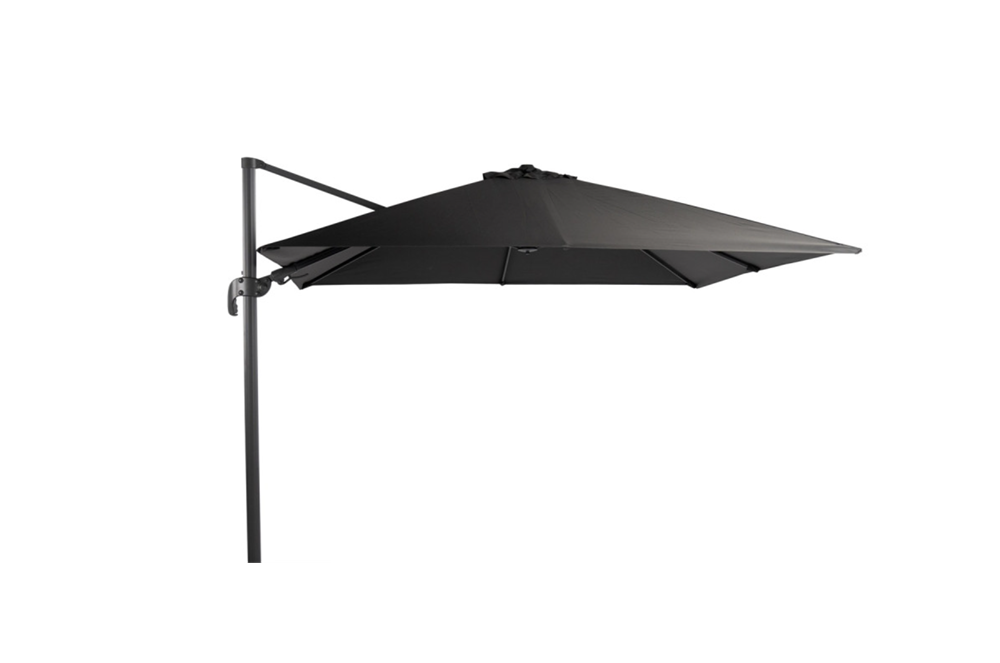 Tierra Outdoor Banús Parasol 3x3m charcoal