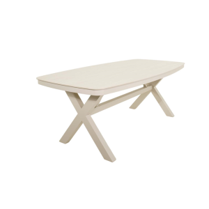 Lesli Living Davos dining tafel 240 cm Deens ovaal Crema