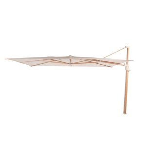 4 Seasons Outdoor Finca 4x3m parasol frame Woodlook doek Sand