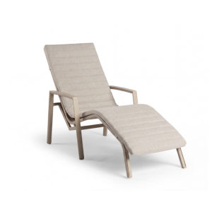 Tierra Outdoor Wave ligbed/relaxstoel Champagne